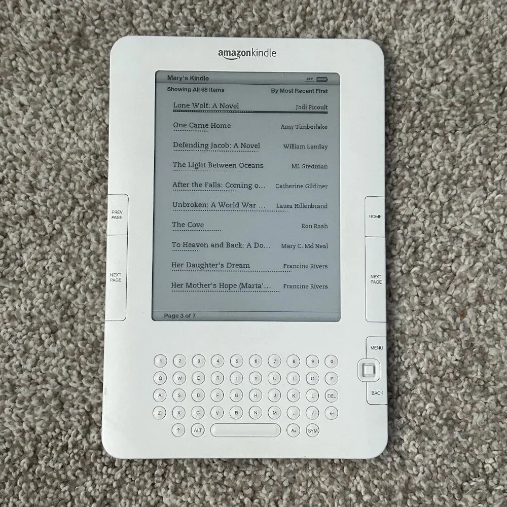 amazon kindle 2nd gen model d00701 📚 2gb